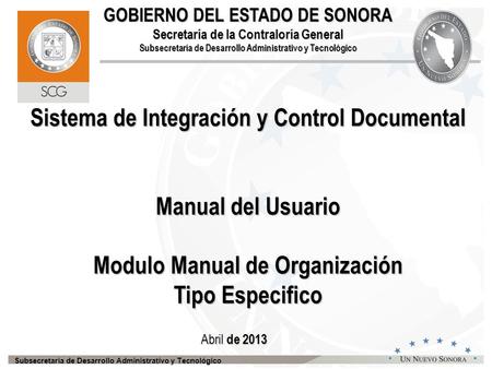 Sistema de Integración y Control Documental