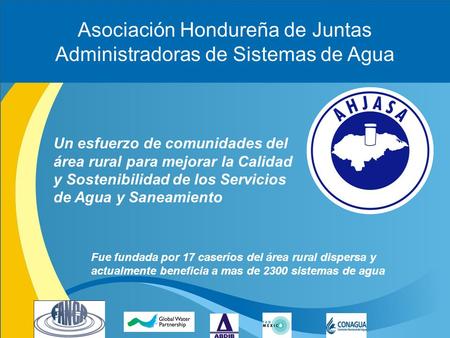 Asociación Hondureña de Juntas Administradoras de Sistemas de Agua