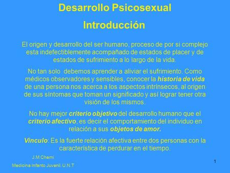 Desarrollo Psicosexual