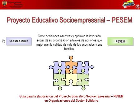 Proyecto Educativo Socioempresarial – PESEM