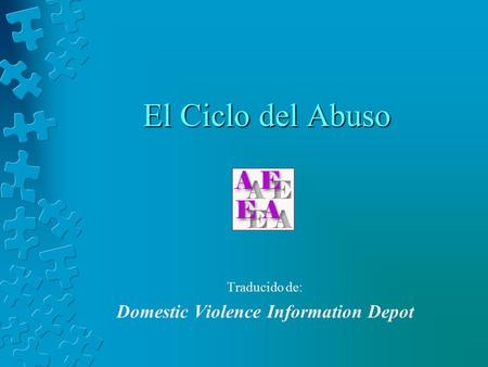 Traducido de: Domestic Violence Information Depot