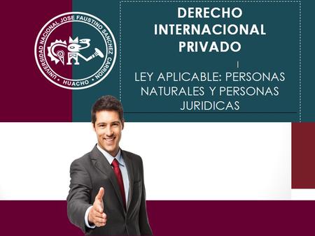 1.ASPECTOS GENERALES: En nuestro código civil peruano, El Título III del Libro X del Código Civil denominado Ley aplicable tiene como objeto esencial.