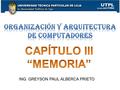 Organización y Arquitectura de Computadores