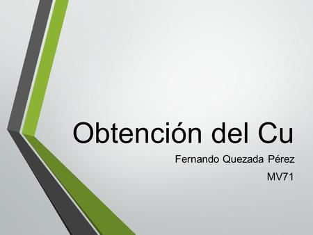 Fernando Quezada Pérez MV71