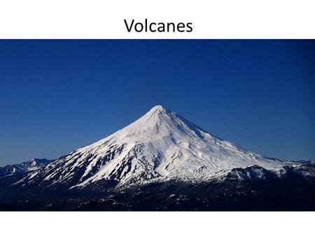 Volcanes. Naturaleza de las erupciones volcánicas.