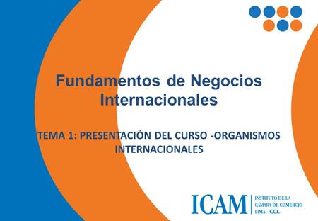 Fundamentos de Negocios Internacionales