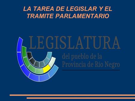 LA TAREA DE LEGISLAR Y EL TRAMITE PARLAMENTARIO. SEGUNDA ETAPA COMISIONES DE ASESORAMIENTO PERMANENTES Y ESPECIALES Las comisiones legislativas son el.