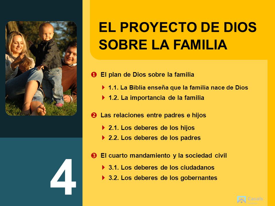 4 EL PROYECTO DE DIOS SOBRE LA FAMILIA - ppt video online descargar