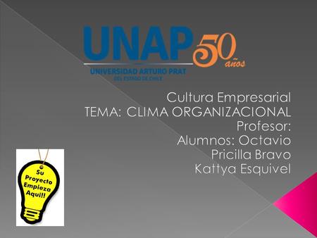  Clima organizacional, sin embargo, resulta difícil de definir. Hay dos problemas especialmente difíciles y similares: cómo definir el clima y la manera.
