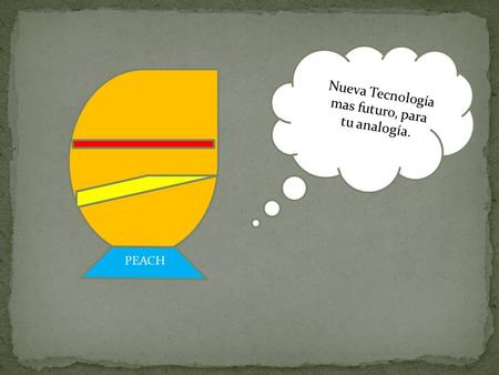 PEACH Nueva Tecnología mas futuro, para tu analogía.