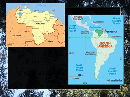 El pais de Venezuela Por: Christie McClure. ● En la parte nortena de Venezuela, hay una cordillera conocida como las montanas de los Andes. ● Las montanas.