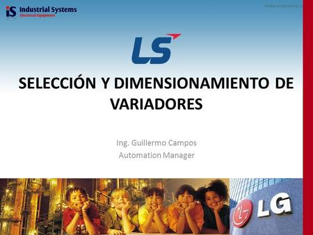 SELECCIÓN Y DIMENSIONAMIENTO DE VARIADORES