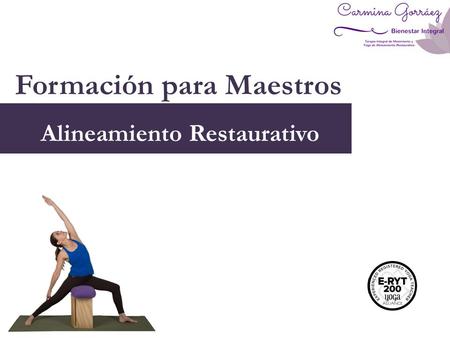 Alineamiento Restaurativo Formación para Maestros.