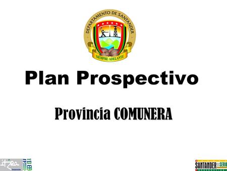 Plan Prospectivo COMUNERA Provincia COMUNERA. Localización.
