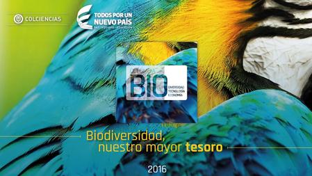 Panorama Bio Colombiano Somos el segundo país del mundo más biodiverso Las 54.871 especies registradas en el “SIB Colombia” corresponden a una identificación.