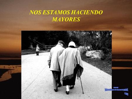 NOS ESTAMOS HACIENDO MAYORES La gente que entró a las universidades el año pasado nació en 1988. Para ellos ha existido siempre la democracia. Nunca.