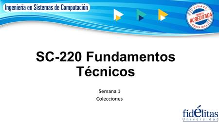 SC-220 Fundamentos Técnicos Semana 1 Colecciones.