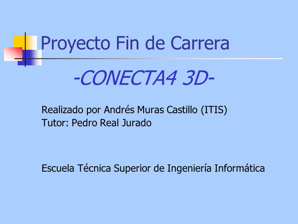 Proyecto Fin de Carrera - ppt descargar