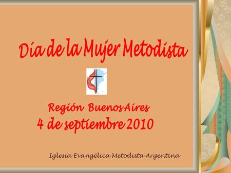 Iglesia Evangélica Metodista Argentina. Presidenta de FFEMA NACIONAL 1966-1970.