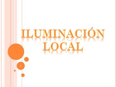 1. 2 INTRODUCCIÓN Los modelos de iluminación simples tratan sobre la luz que refleja un punto de la superficie de un objeto. Es luz que proviene de una.