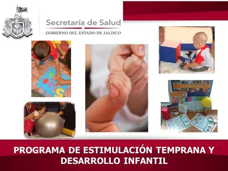 PROGRAMA DE ESTIMULACIÓN TEMPRANA Y DESARROLLO INFANTIL.