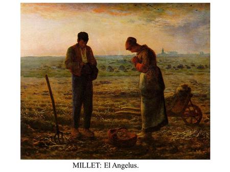MILLET: El Angelus..