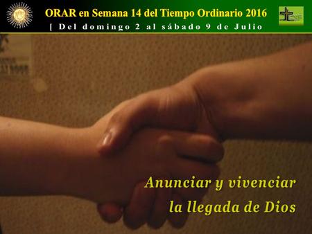 [  ] Estamos en la Semana 14 del Tiempo Ordinario y la Liturgia nos invita a reflexionar sobre el modo que tiene Jesús de enviar a sus amigos a comunicar.
