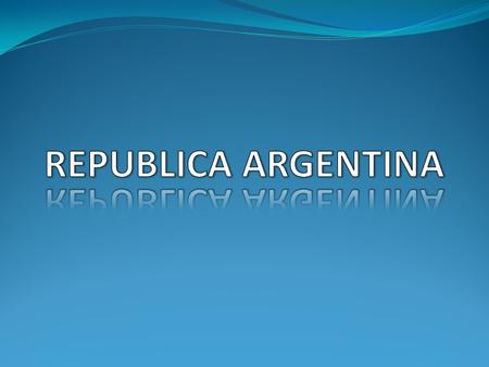 La República Argentina es un Estado Federal constituido por 23 Provincias y la Ciudad Autónoma de Buenos Aires que cumple la función constitucional de.