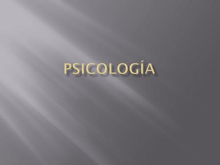 La psicología es la disciplina que investiga sobre los procesos mentales de personas y animales. La palabra proviene del griego: psico- (actividad mental.