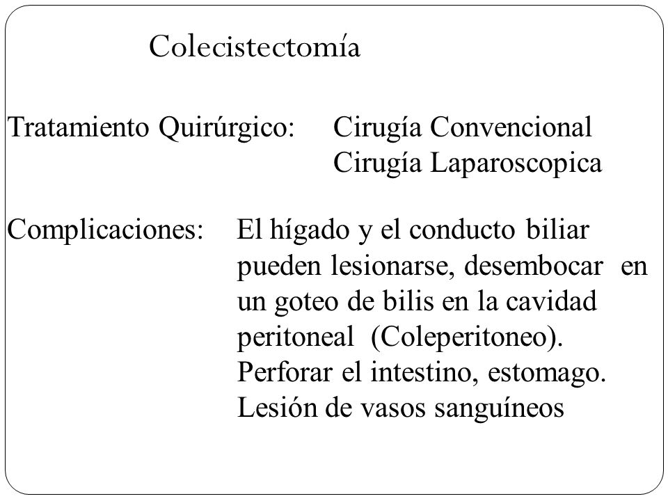Dieta para colecistectomia