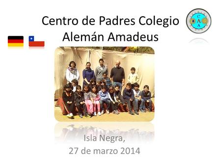 Centro de Padres Colegio Alemán Amadeus Isla Negra, 27 de marzo 2014.