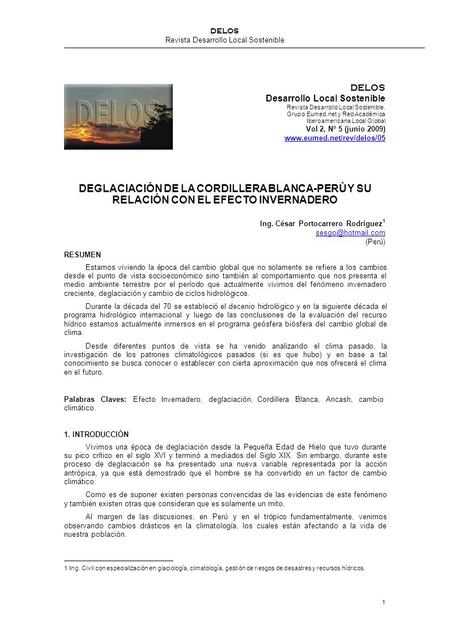 DELOS Revista Desarrollo Local Sostenible DELOS Desarrollo Local Sostenible Revista Desarrollo Local Sostenible. Grupo Eumed.net y Red Académica Iberoamericana.