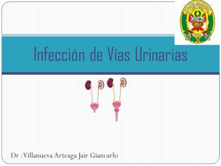 Dr :Villanueva Arteaga Jair Giancarlo Infección de Vías Urinarias.