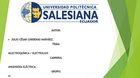 La electroquímica es una ciencia que estudia las reacciones que presentan una transformación de energía química a eléctrica y viceversa.