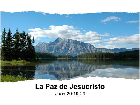 La Paz de Jesucristo Juan 20: Introducción  Los cuatro evangelios después de la resurrección de Jesús: Mateo 28, Marcos 16, Lucas 24 y Juan