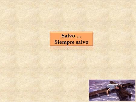 La salvación … ¿se pierde? Si usted deja de pagar las dos últimas cuotas o la última de una casa comprada a crédito ¿Acaso no le quitan la casa, aunque.