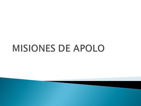  El Apolo 1 (originalmente llamado Apolo/Saturno-204 (AS-204)), estaba planeada para ser la primera misión tripulada del Programa Apolo, prevista para.