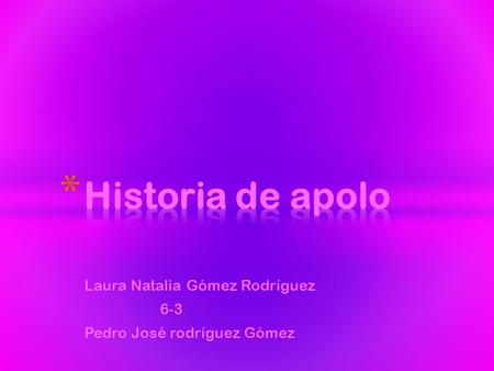 Laura Natalia Gómez Rodríguez 6-3 Pedro José rodríguez Gómez.