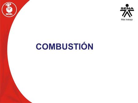 COMBUSTIÓN. La combustión es una reacción química de oxidación, en la cual generalmente se desprende una gran cantidad de energía, en forma de calor y.