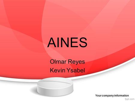 AINES Olmar Reyes Kevin Ysabel Your company information.