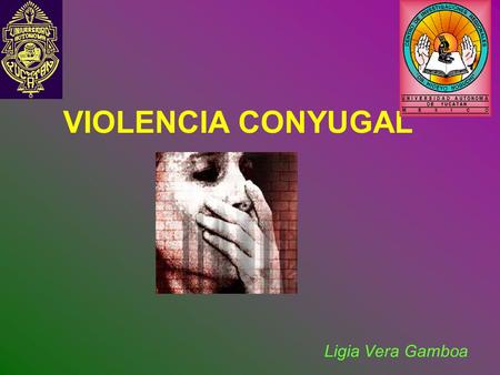 VIOLENCIA CONYUGAL Ligia Vera Gamboa.