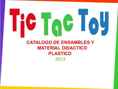CATALOGO DE ENSAMBLES Y