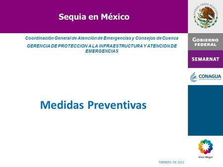 Medidas Preventivas Sequia en México