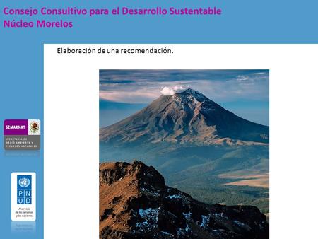 Consejo Consultivo para el Desarrollo Sustentable Núcleo Morelos