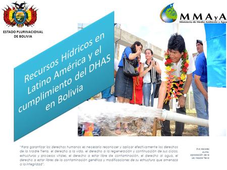 ESTADO PLURINACIONAL DE BOLIVIA