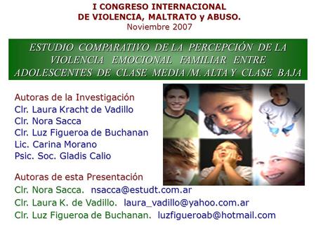 I CONGRESO INTERNACIONAL