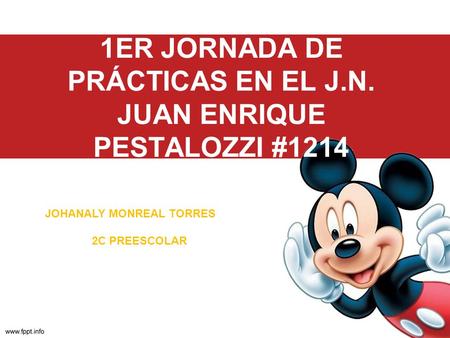 1ER JORNADA DE PRÁCTICAS EN EL J.N. JUAN ENRIQUE PESTALOZZI #1214
