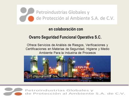 Ovarro Seguridad Funcional Operativa S.C.