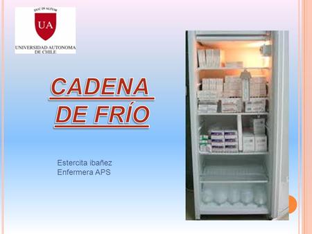 Estercita ibañez Enfermera APS. CONCEPTOS Para que las vacunas sean eficaces y cumplan su rol en el control y eliminación de enfermedades inmunoprevenibles,
