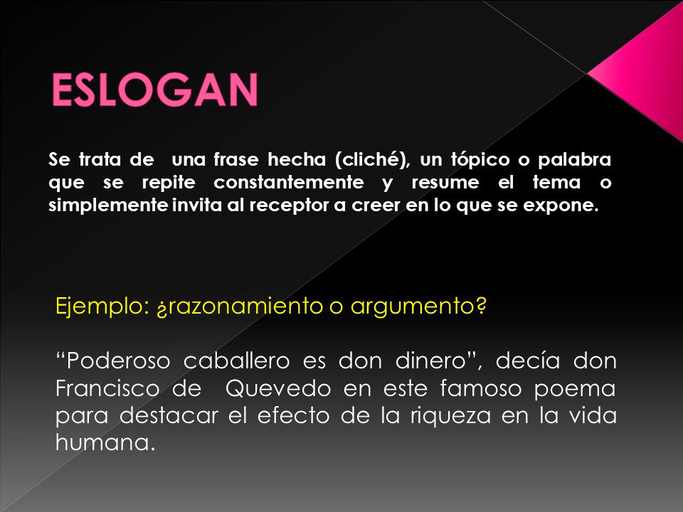 TIPOS ARGUMENTOS. El ARGUMENTO es el razonamiento por 